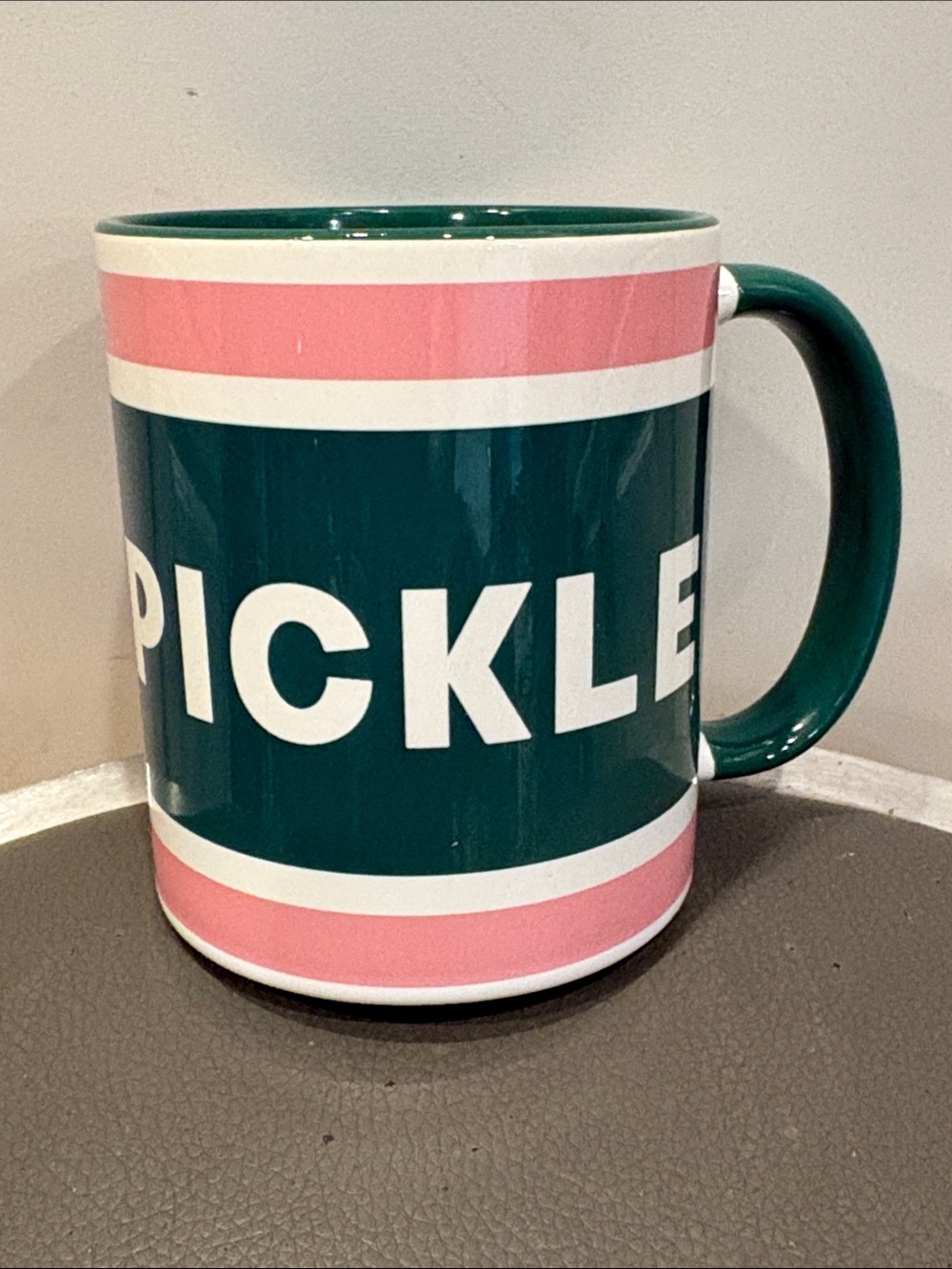 New Apres Pickleball Ceramic Coffee Mug, 12 Oz